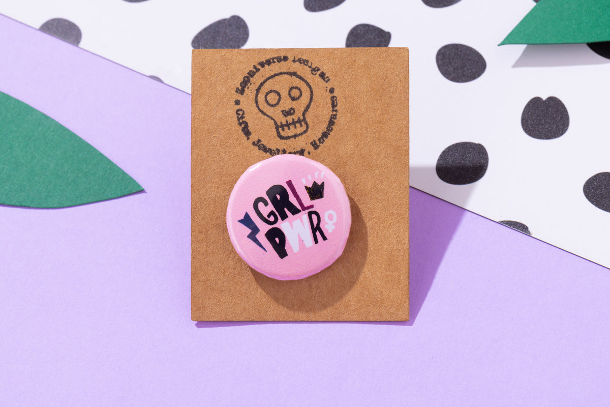 GRL PWR 25mm Button Badge