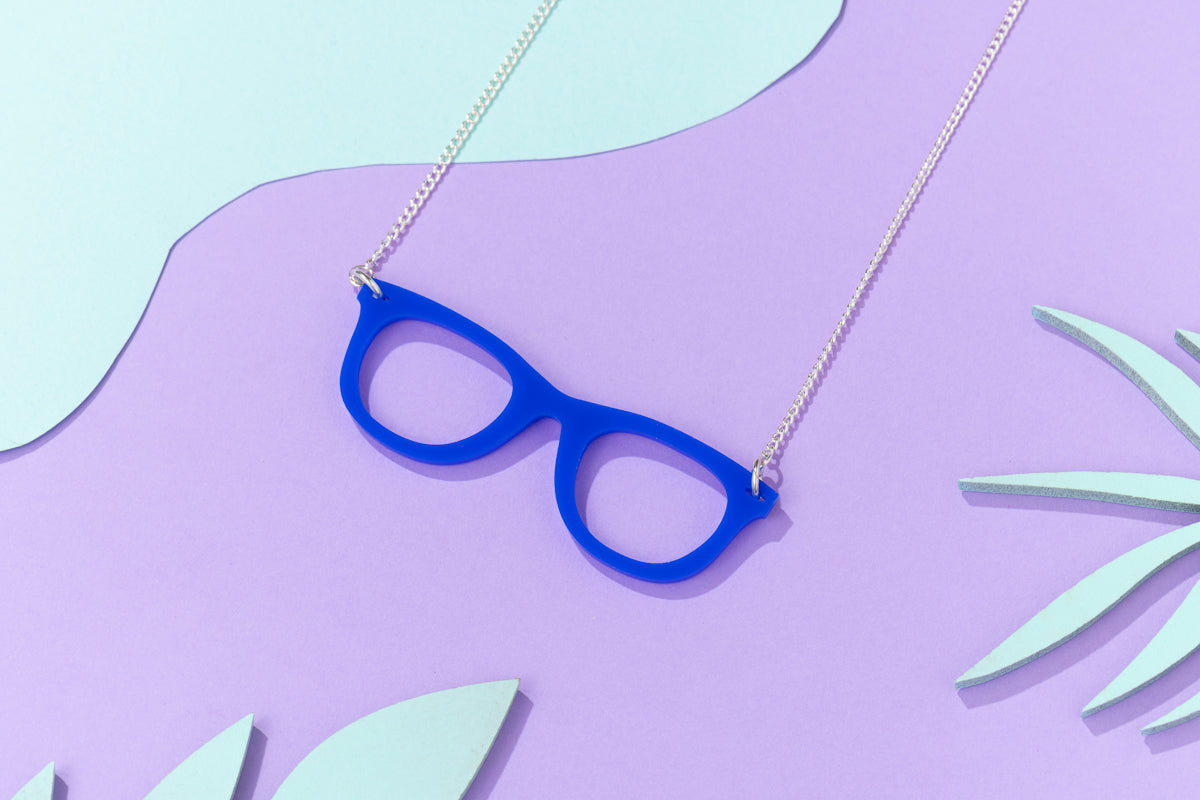 Geek Glasses Necklace