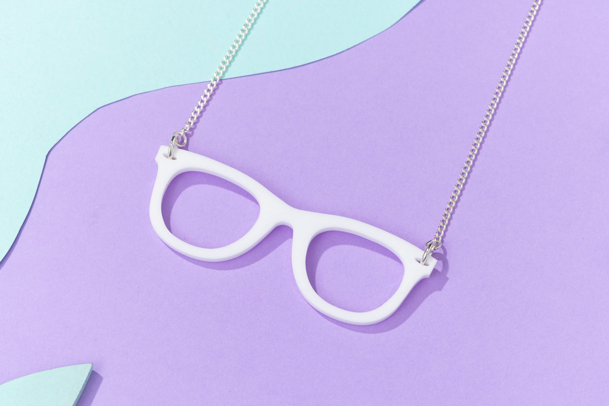 Geek Glasses Necklace