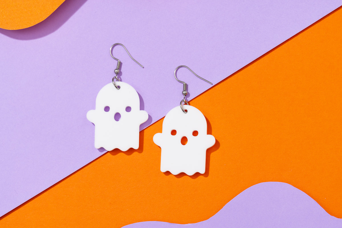 Kawaii Ghost earrings