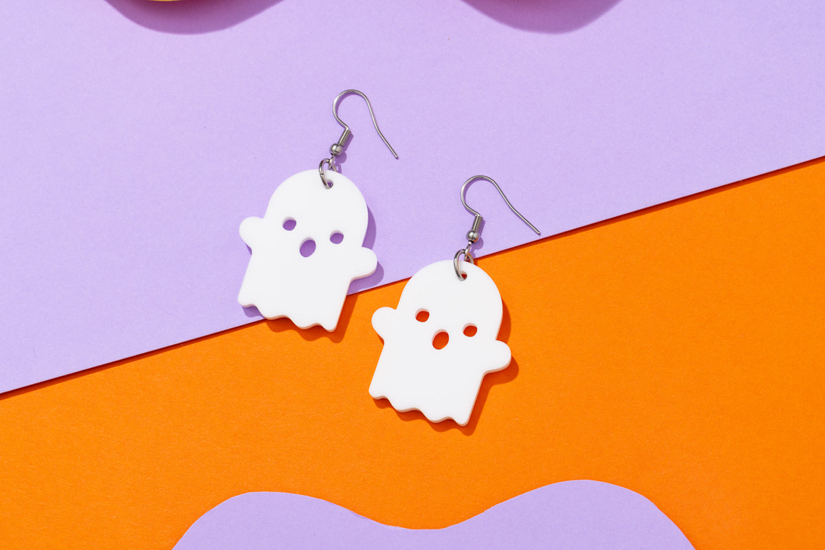 Kawaii Ghost earrings