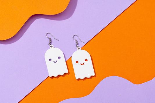Kawaii Ghost earrings
