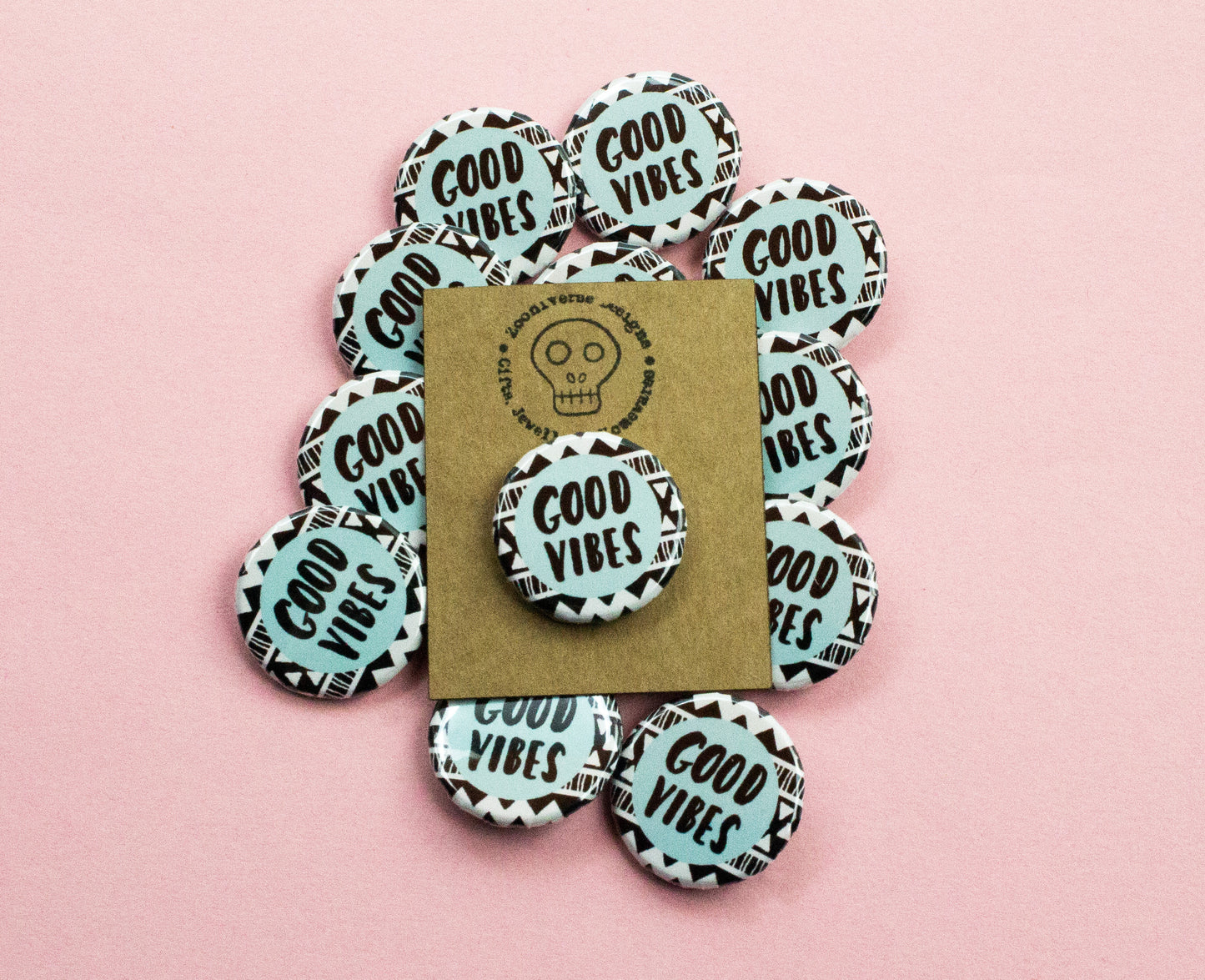 Good Vibes 25mm Button Badge