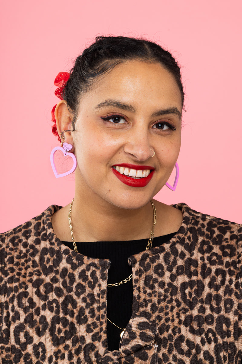 Heart Cut Out Earrings