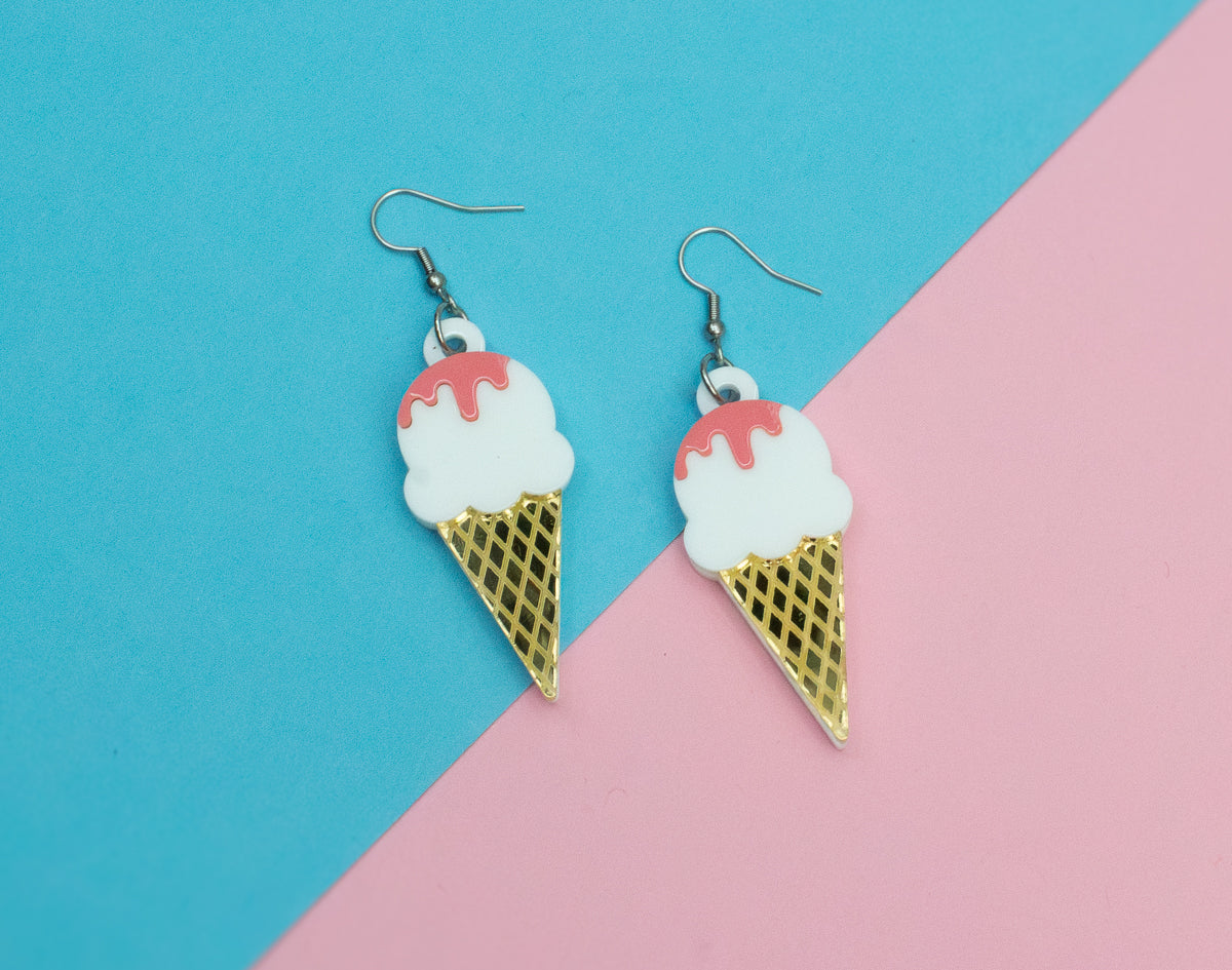 Ice cream Earrings