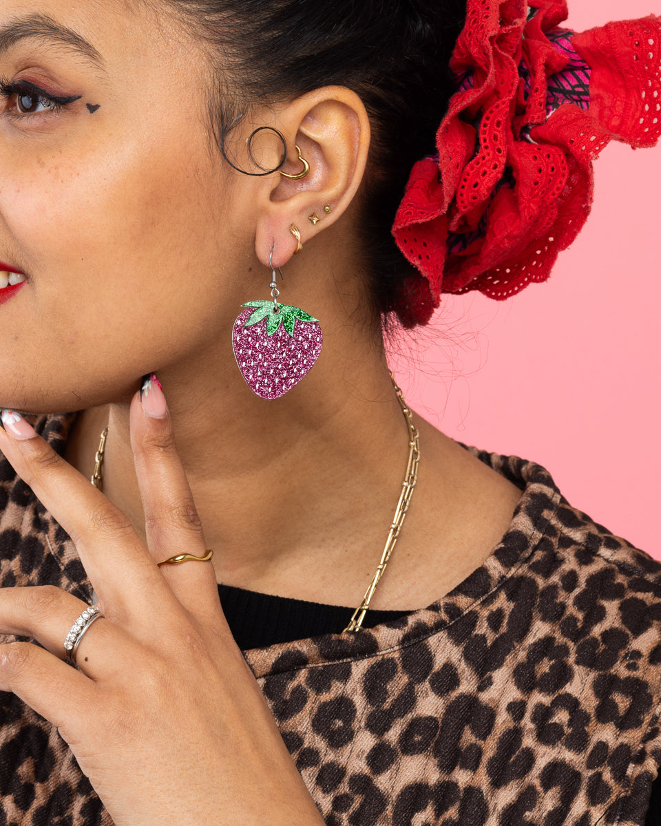 Strawberry Earrings