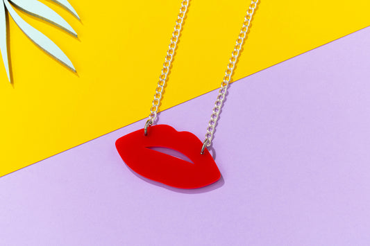 Lips Necklace