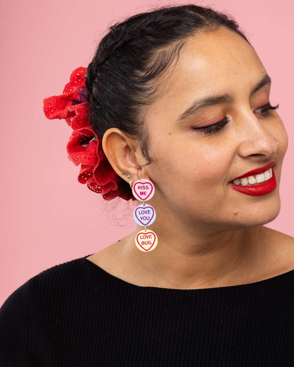 Love Heart Earrings