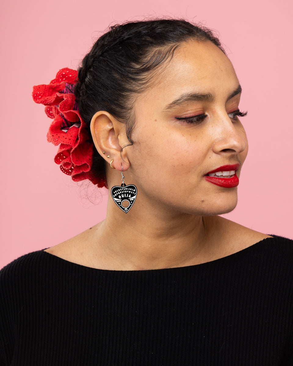 Ouija Planchette Earrings