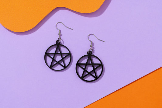 Pentagram Earrings