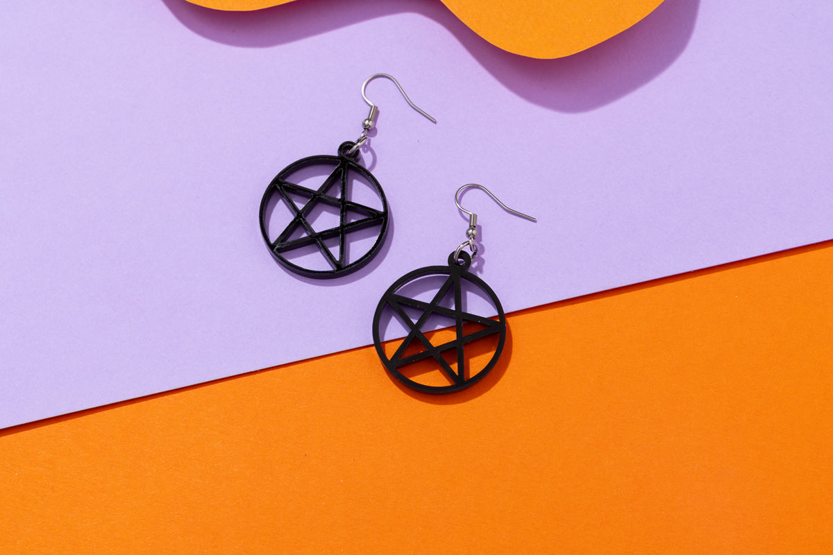 Pentagram Earrings