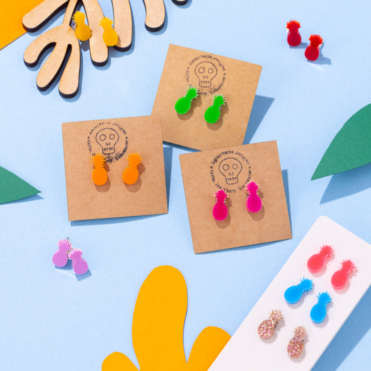 Pineapple Stud Earrings