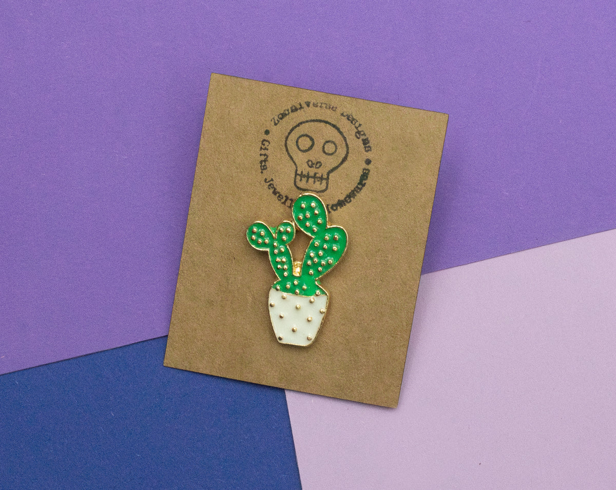 Cacti Enamel Pin