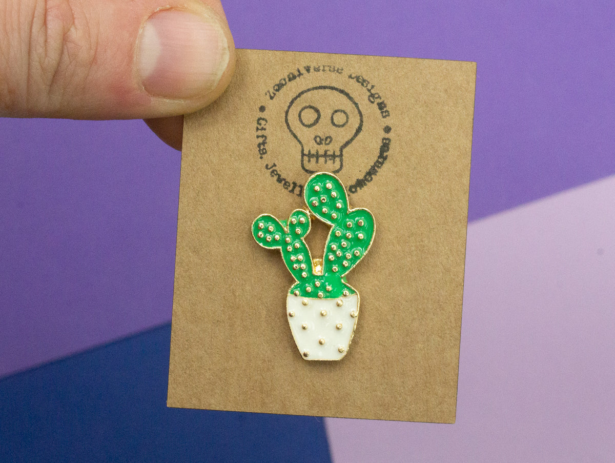 Cacti Enamel Pin