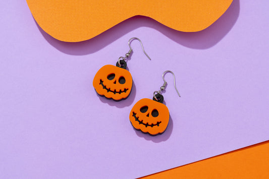 Pumpkin Earrings