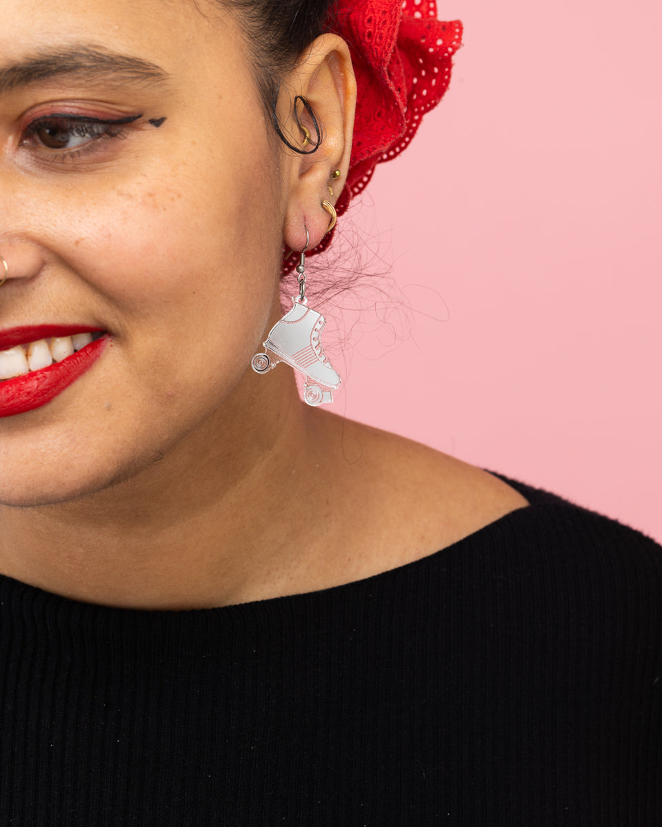 Rollerskate Earrings