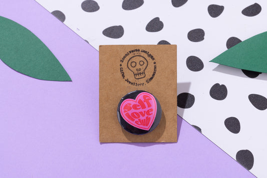 Self Love Club 25mm Button Badge