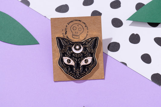 Mythical Cat Pin Enamel Pin