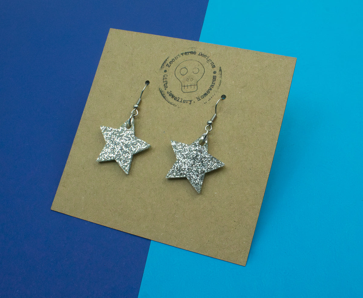 Star Acrylic Earrings