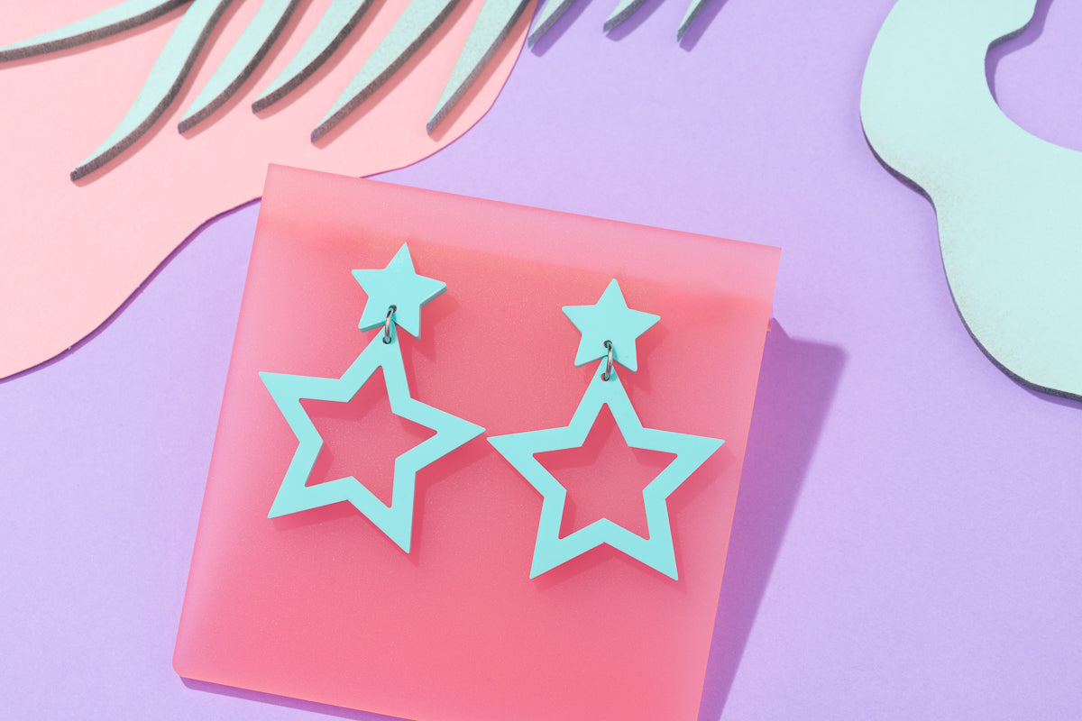 Star Cut Out Earrings