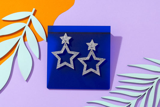 Star Cut Out Earrings