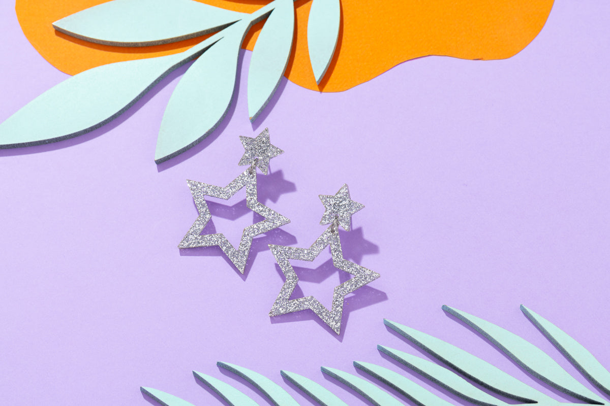 Star Cut Out Earrings