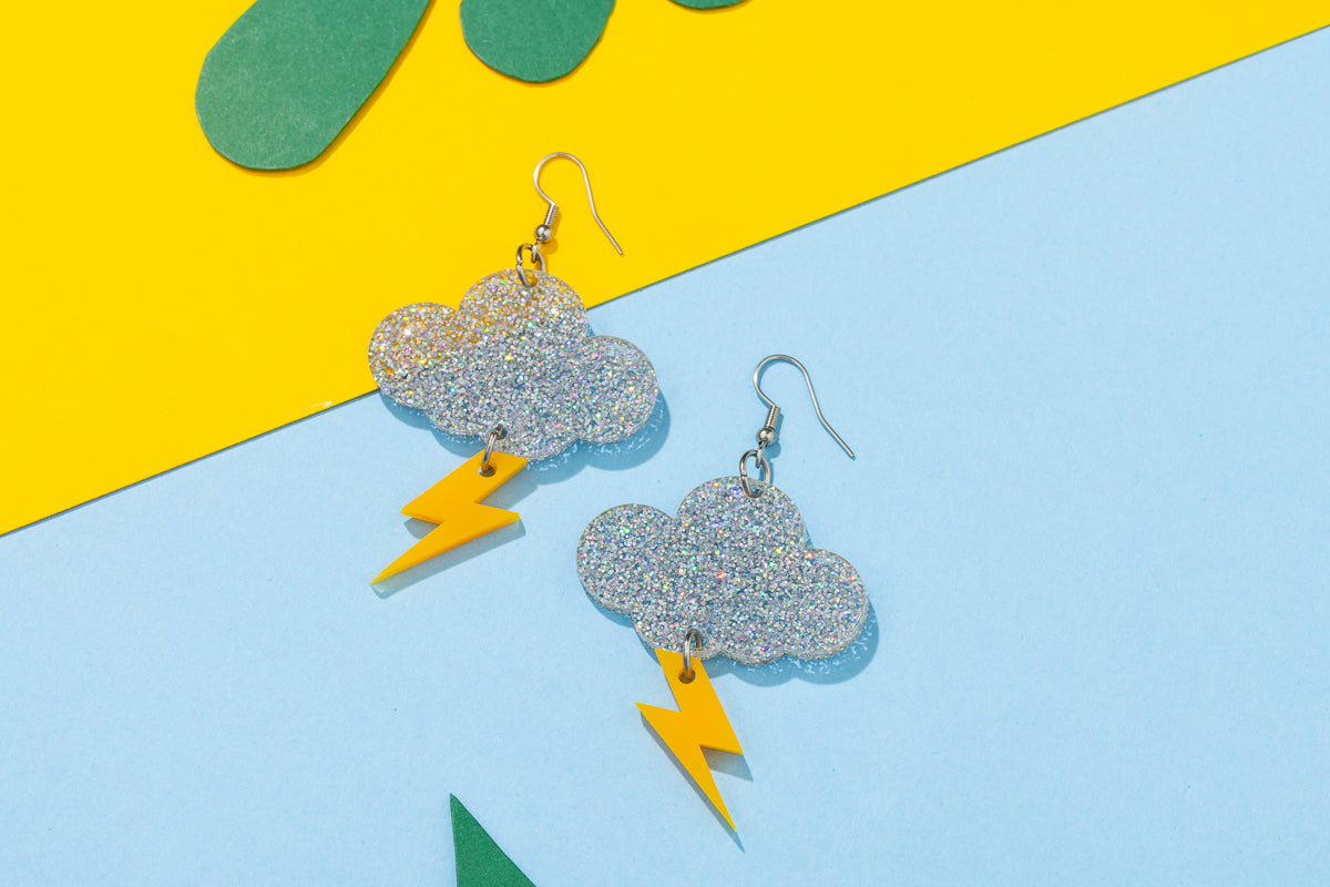 Storm Cloud Earrings