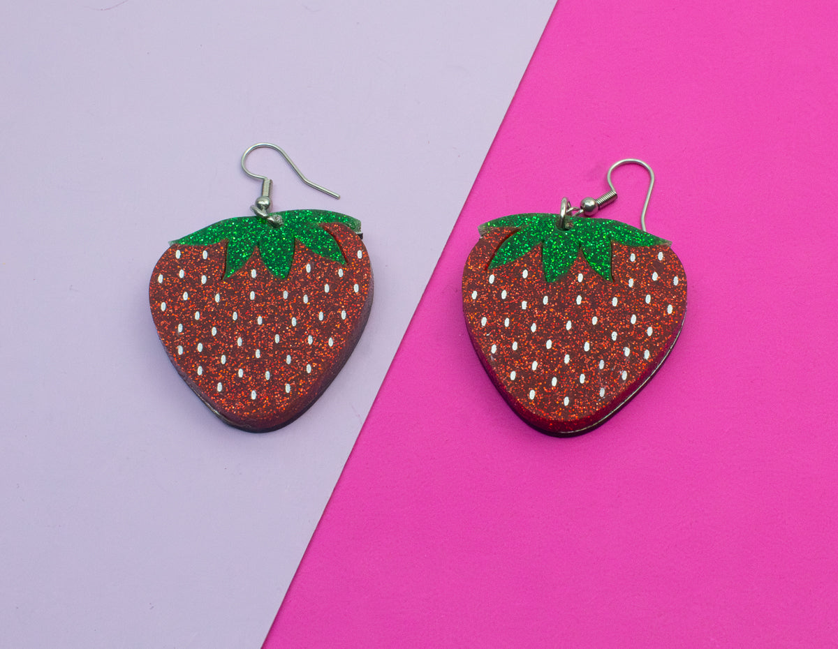 Strawberry Earrings