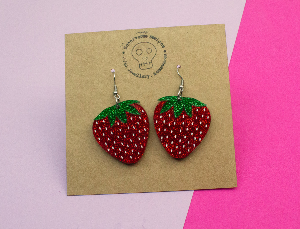Strawberry Earrings