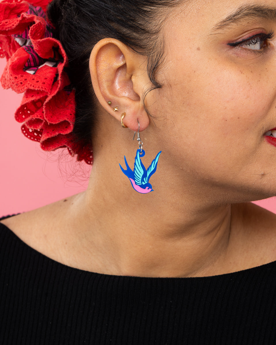 Swallow bird Earrings