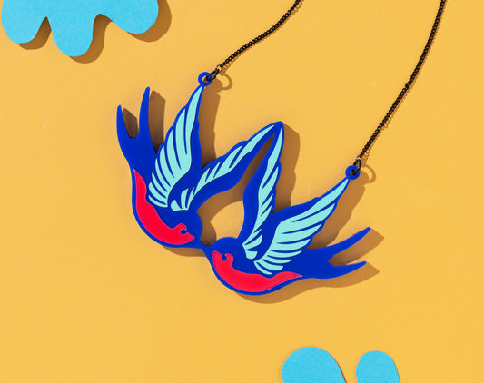 Swallow Bird Necklace