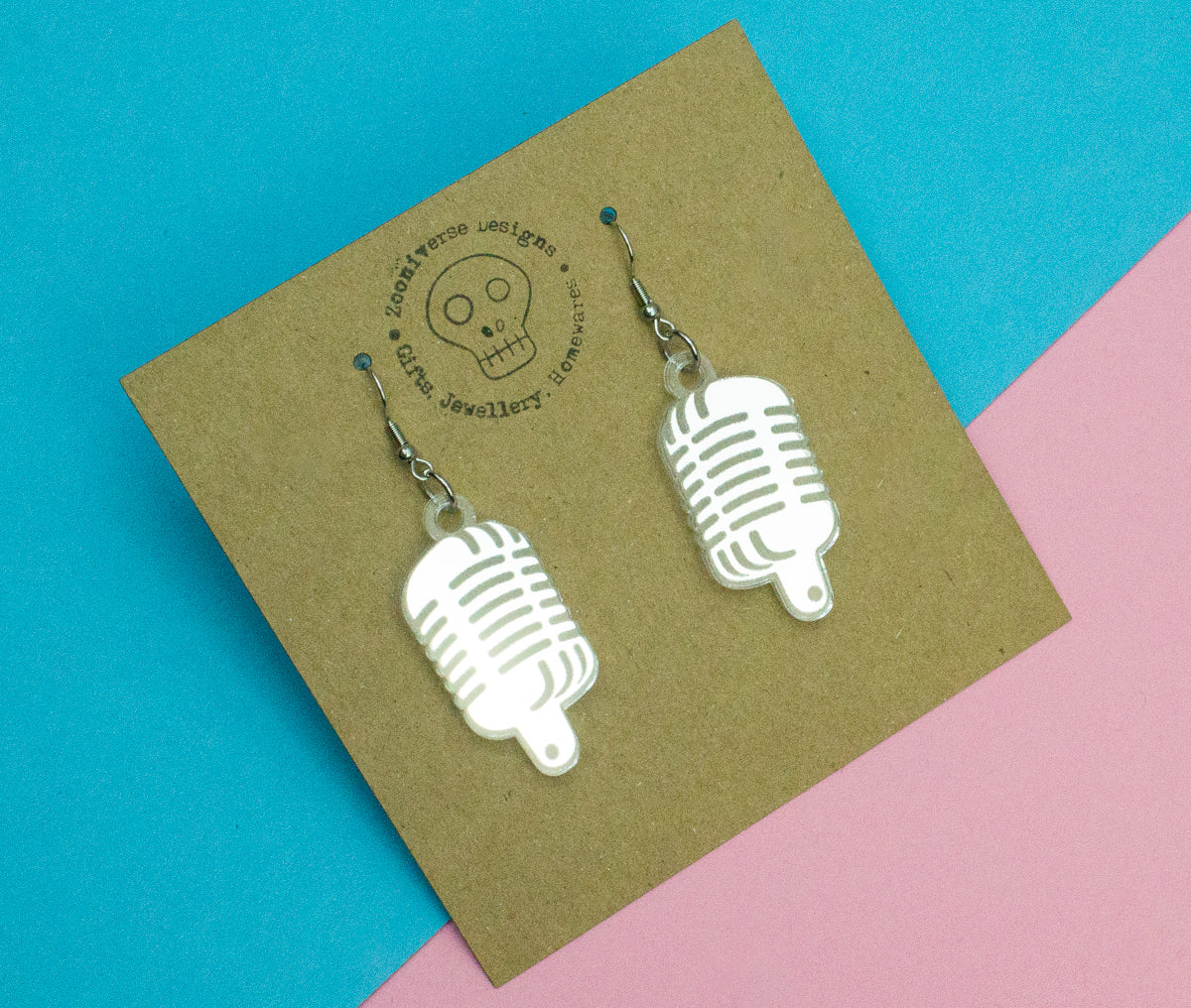 Vintage Microphone Earrings