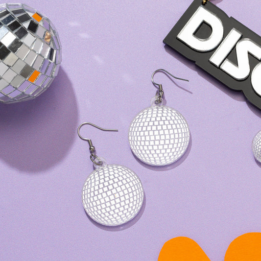 Disco Ball Earrings