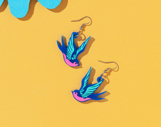 Swallow bird Earrings