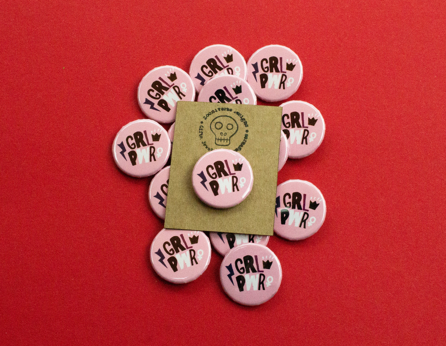 GRL PWR 25mm Button Badge